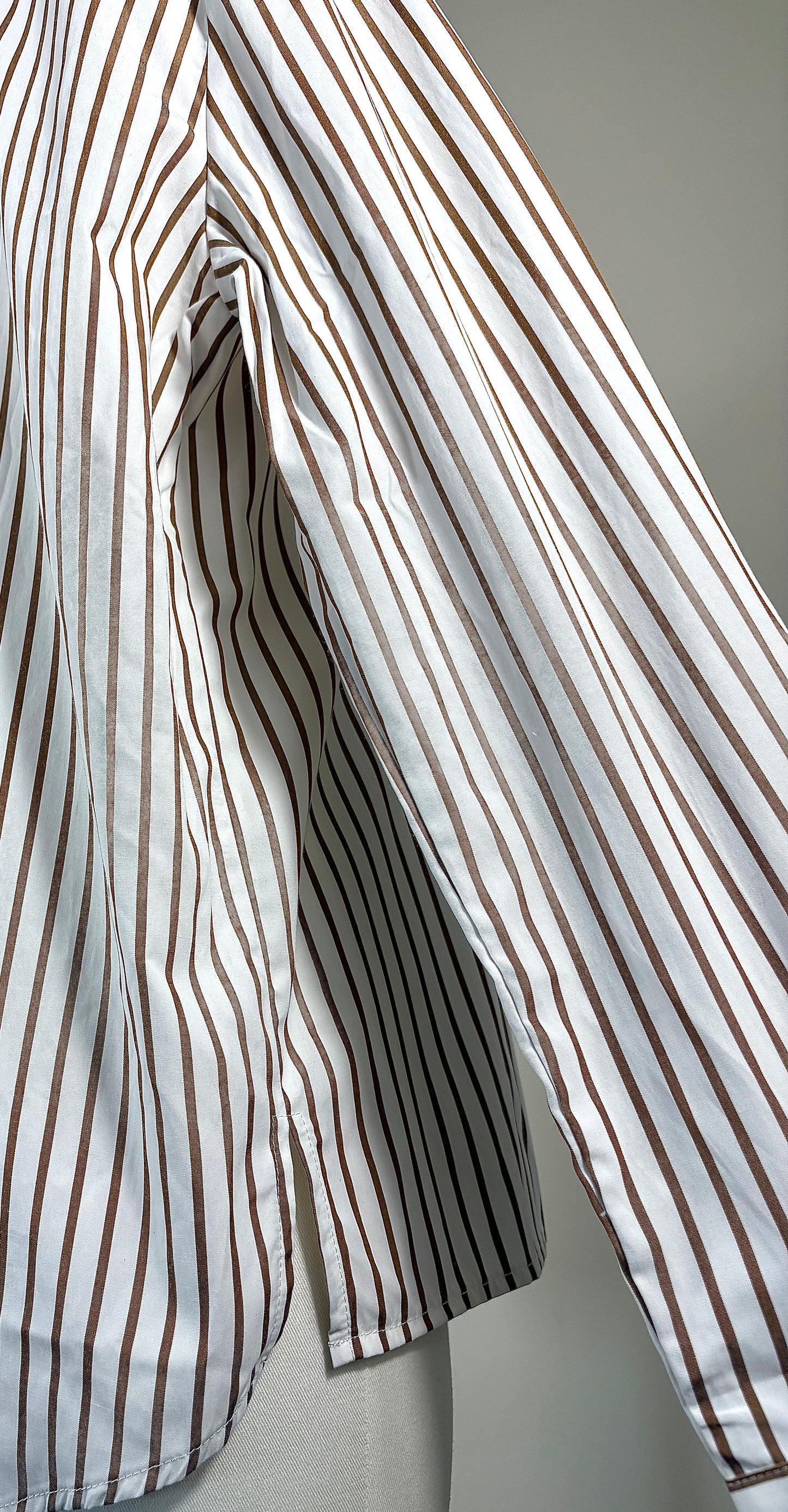 Chemise Ysia — ligne pure, rayures signatures
