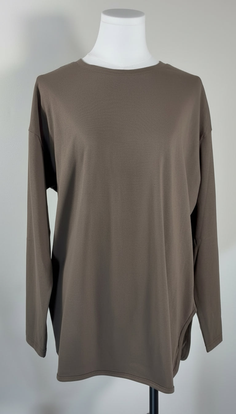 T-shirt Era – Oversize Kaki Taupe