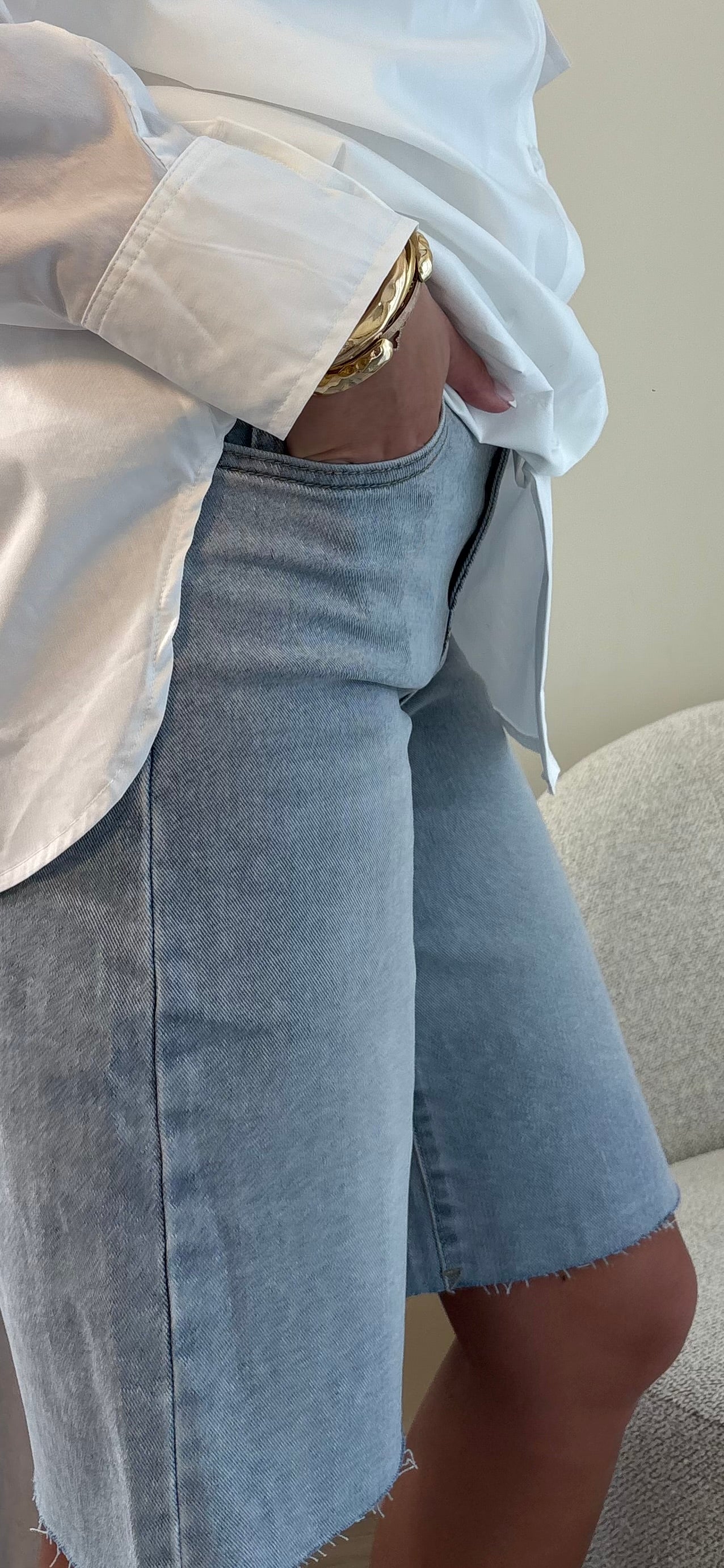 Bermuda Denim Clair