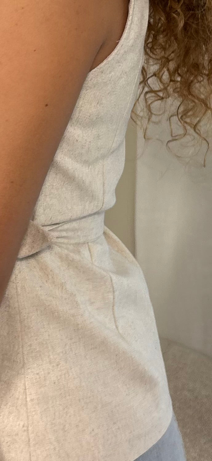Top Naera – Lin naturel croisé