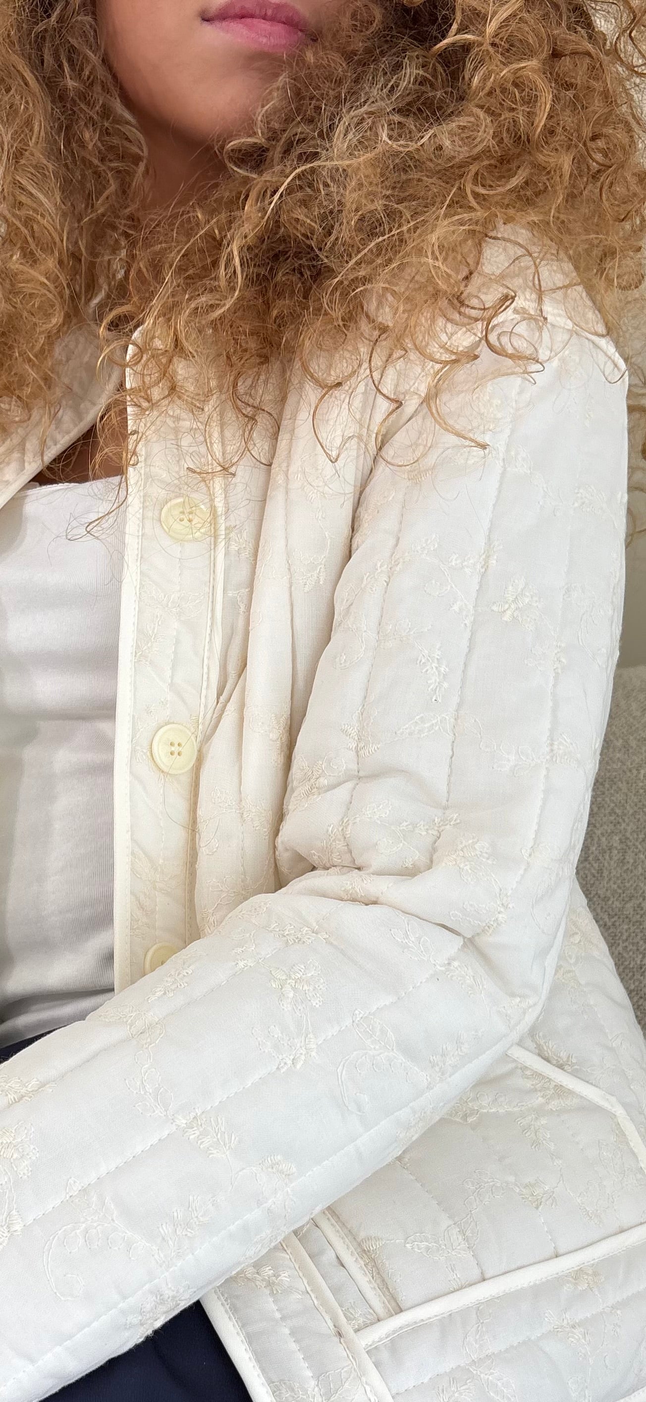 Veste Elia – Matelassée Brodée