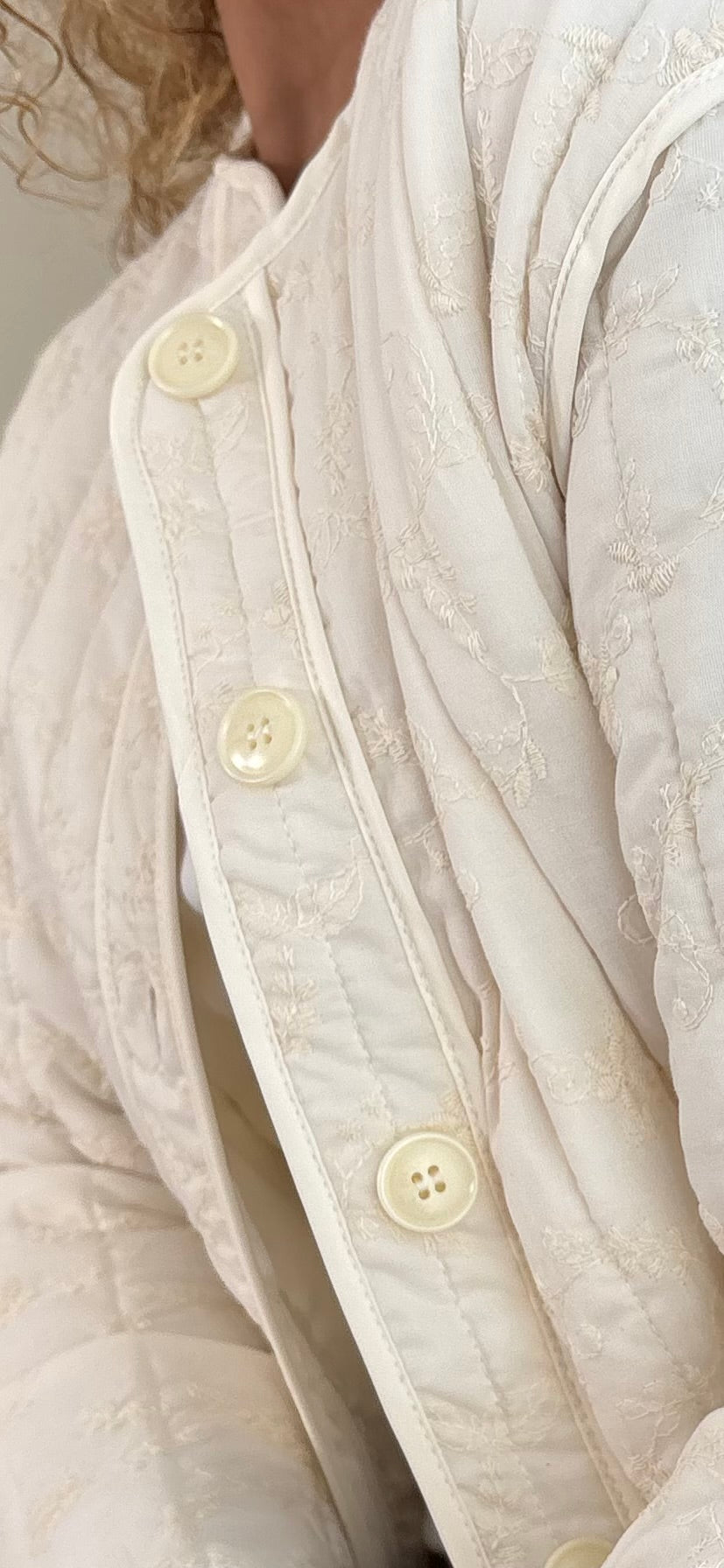 Veste Elia – Matelassée Brodée