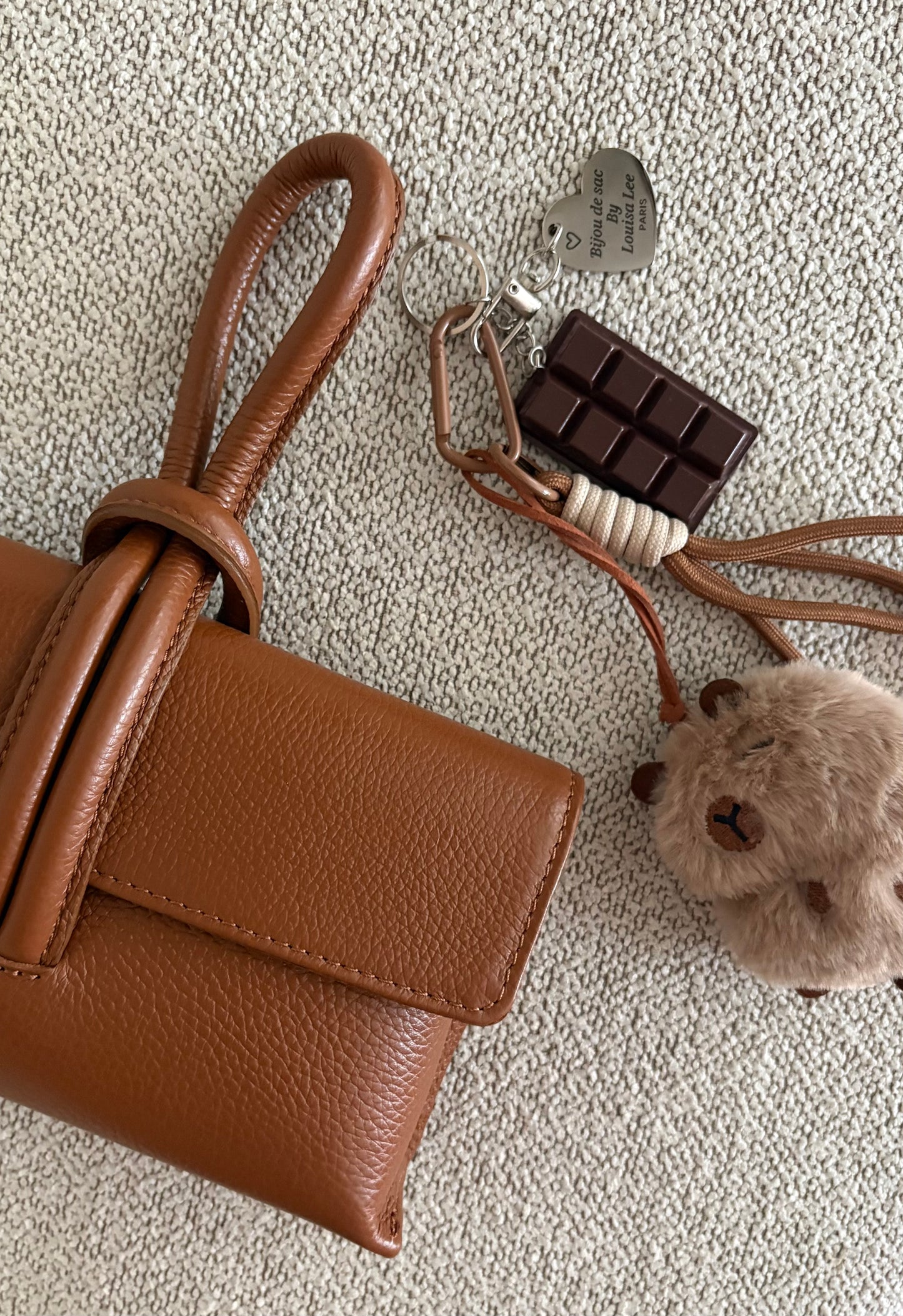 Bijou de sac Signature Cuir